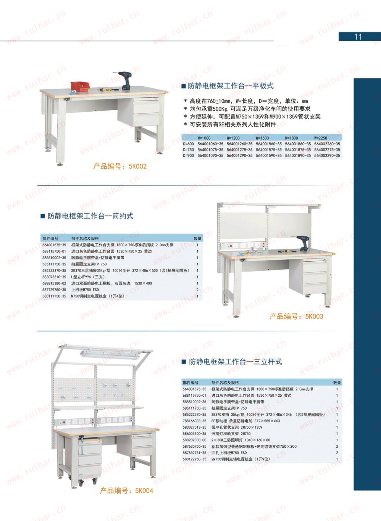 防靜電框架式雙層工作臺，SEG-05-A，SEG-05-B，SEG-05-C，SEG-05-D,森億